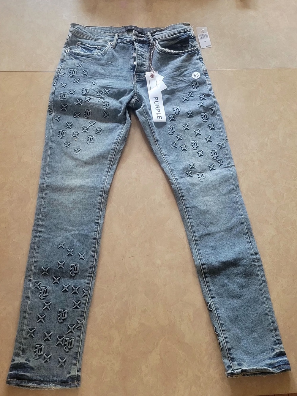 PURPLE Brand Monogram Jeans | Style P001 | Size 30